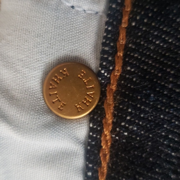 Khaite 32 Danielle Stretch Dark Blue Jeans - Picture 9 of 10